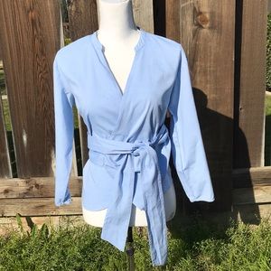 J.Crew Sara Wrap Surplice Top